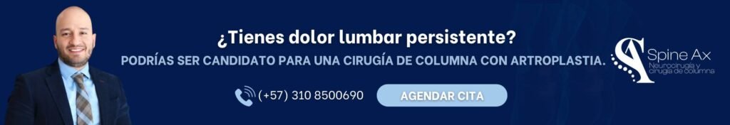 Cirugía de columna reemplazo de disco artificial en Bogotá, Colombia - Juan Carlos Pérez cirujano de columna y neurocirujano
