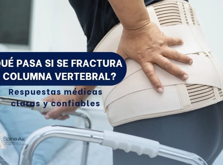 ¿Qué pasa si se fractura la columna vertebral?-SpineAx