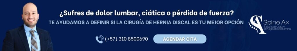 Cirugía de hernia discal con el doctor Juan Carlos Pérez - Spine AX Bogotá