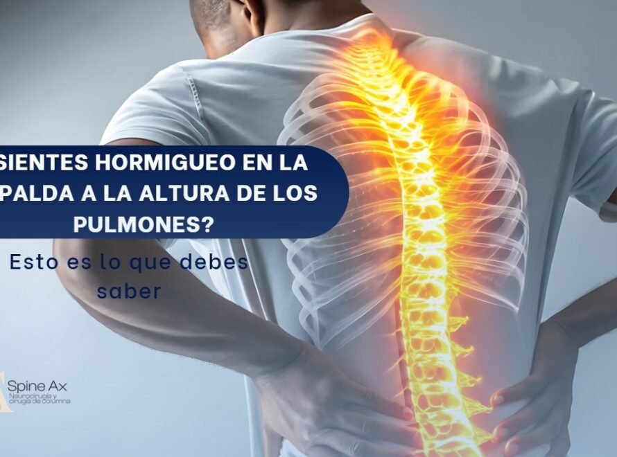 Hormigueo en la espalda a la altura de los pulmones-SpineAx