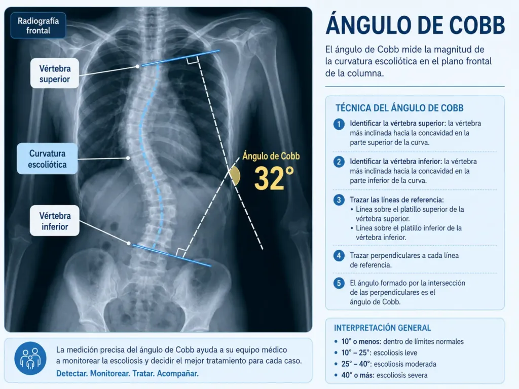 Angulo de cobb - Spineax